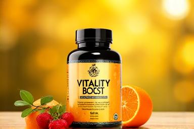 ผลิตภัณฑ์เสริมอาหาร VitalityBoost เพื่อความมีชีวิตชีวาโดยรวม